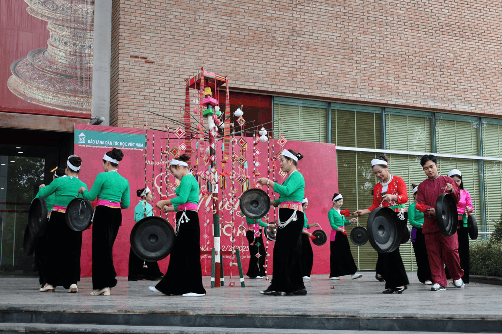 A unique cultural and artistic space celebrating the Lunar New Year at the Vietnam Museum of Ethnology in Hanoi (Source: Fanpage Bảo tàng Dân tộc học Việt Nam - Vietnam Museum of Ethnology)